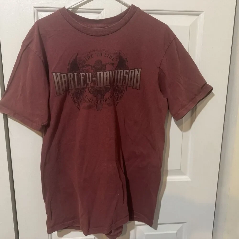 Harley Davidson Los Angeles California. Large T Shirt